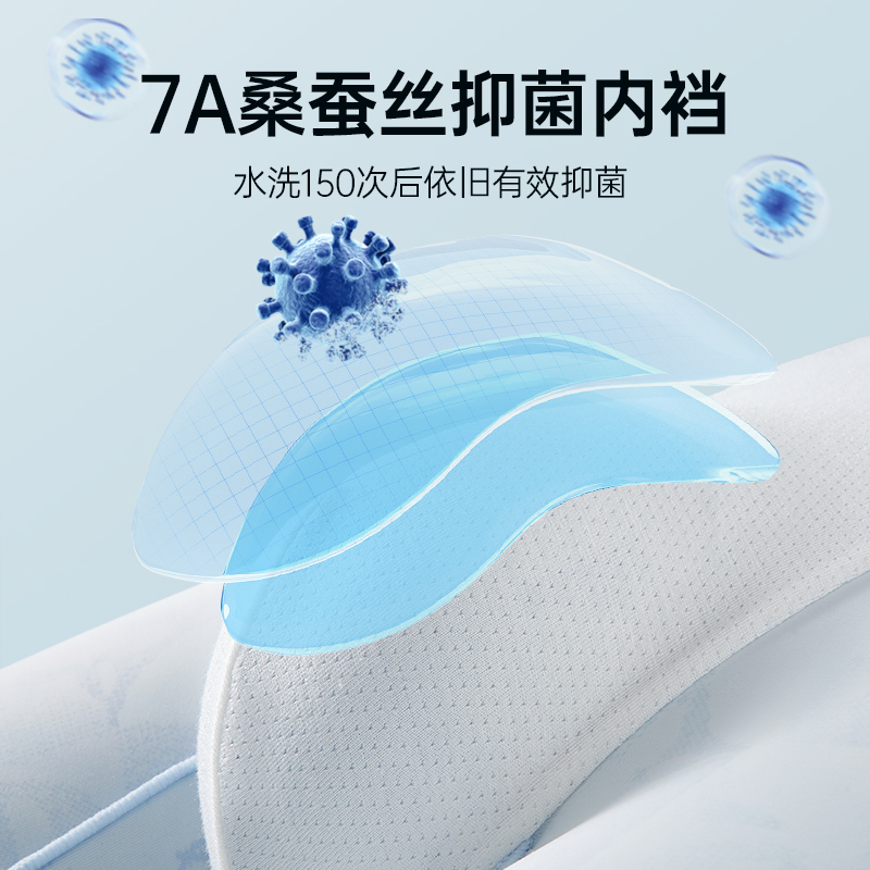 Clarkarida Mens Ice Silk Underwear Summer Stainless Breathable Boxer 2025 New Antibacterial Boxer Shorts