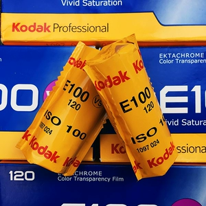 Распроданная переворотная пленка среднего формата Kodak E100VS цветная 120 пленка позитивная пленка классические пейзажи насыщенные свежие ретро