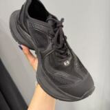 Женские черные туфли Balenciaga CIRCUIT daddy 793944 WFLGY 1000 Маленькое королевство, 8,23 см
