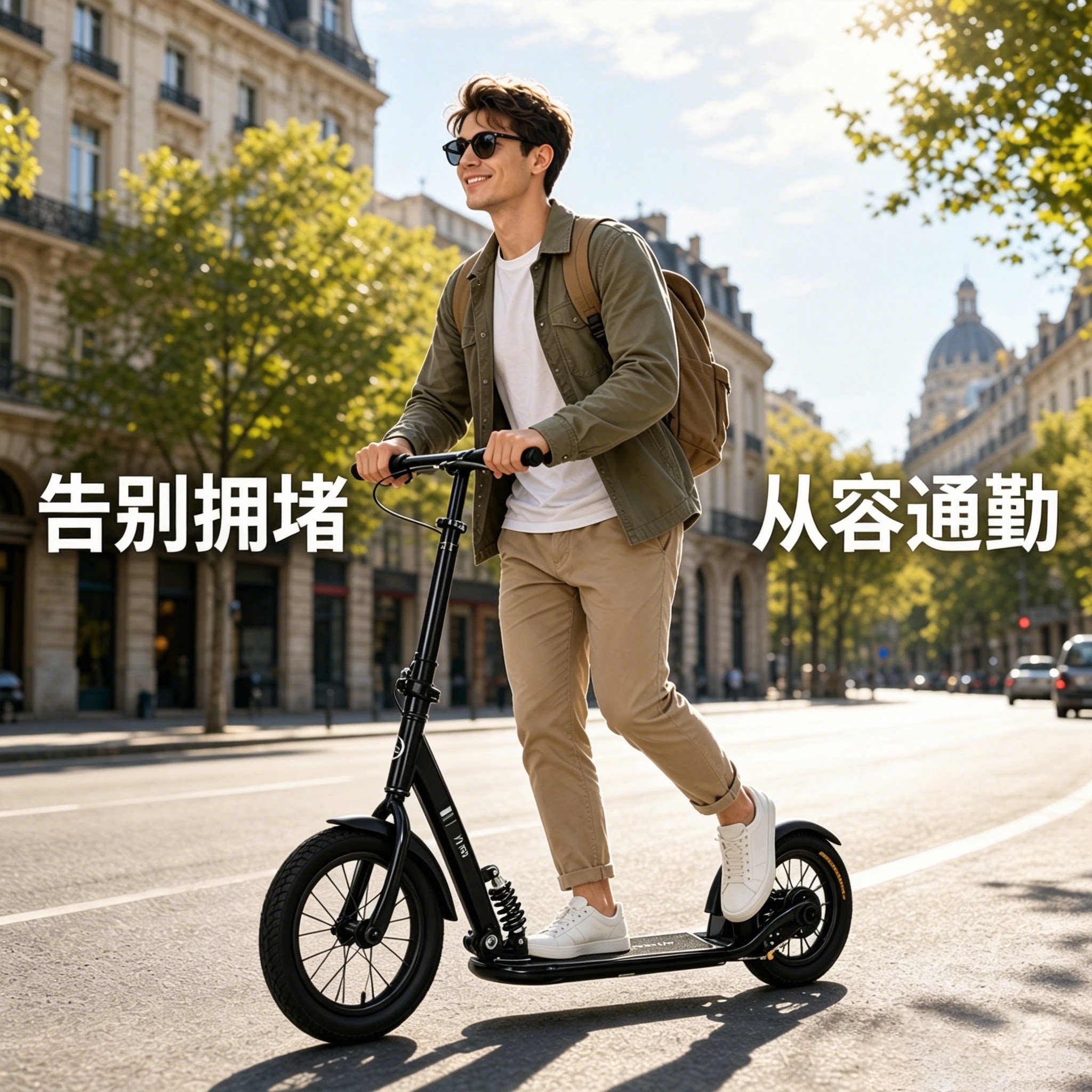 Двухколесный самокат 2026 года выпуска new adult pulley balance для взрослых включен...
