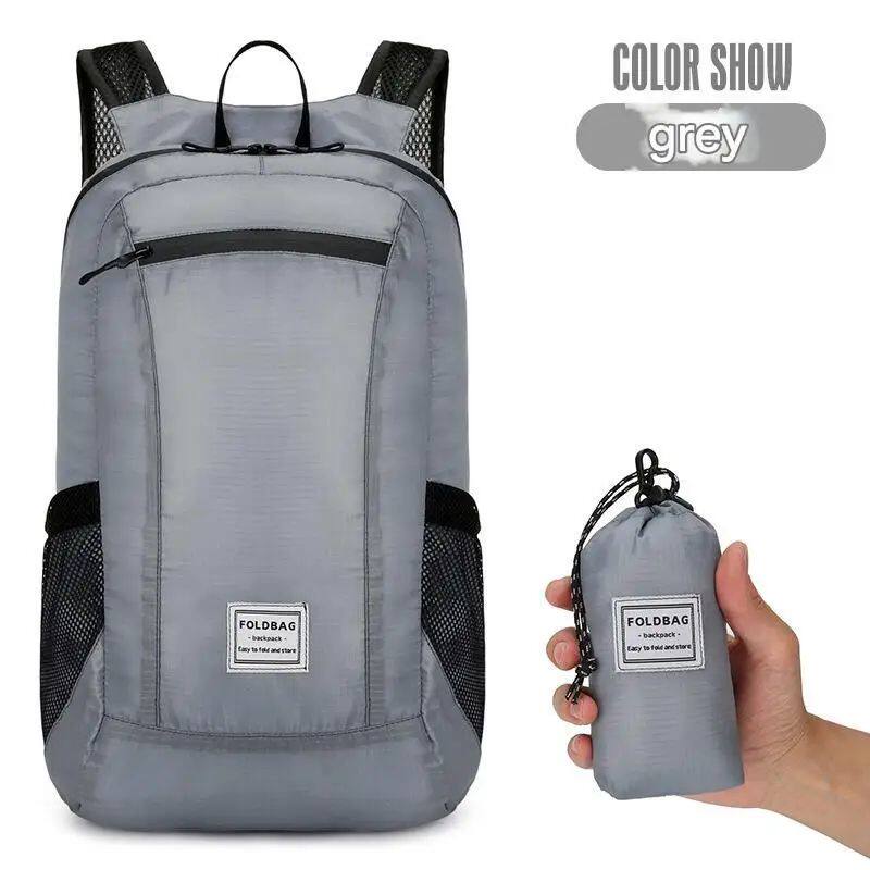 Outdoor Ultra-light Travel Portable Folding Backpack Waterpr