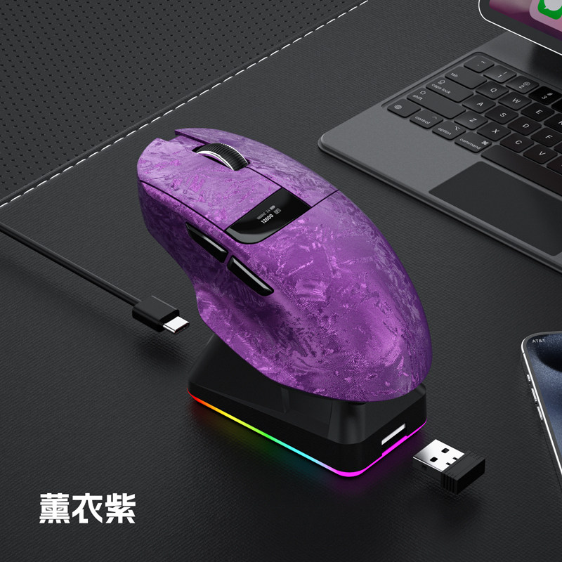 Беспроводная мышь Viper V3Pro с легкой кованой текстурой, трехрежимная проводная игровая мышь Bluetooth с выделенной игровой лапой