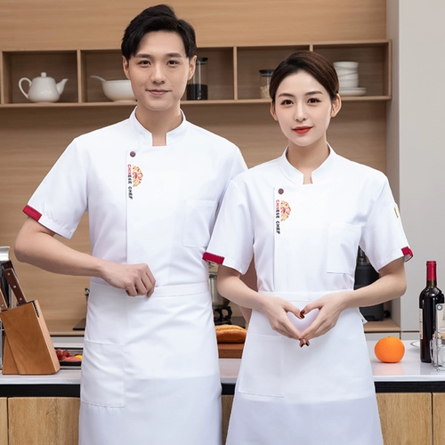 Ресторан шеф -повара короткие -на заказ на заказ летний отель ресторан кафетерий обратно кухонная шеф