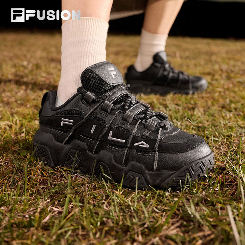 Обувь FILA FUSION Fila bread Shoes 丨 Пара туфель для папы, женская обувь на толстой подошве, баскетбольная обувь в стиле ретро, спортивная обувь для мужчин