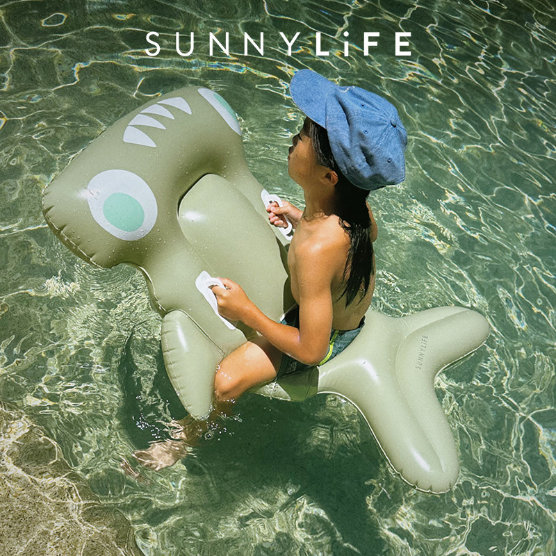 Детская надувная доска для серфинга Sunnylife плавающая кровать Австралия ins чистая красная плавающая кровать для бассейна надувная плавающая доска