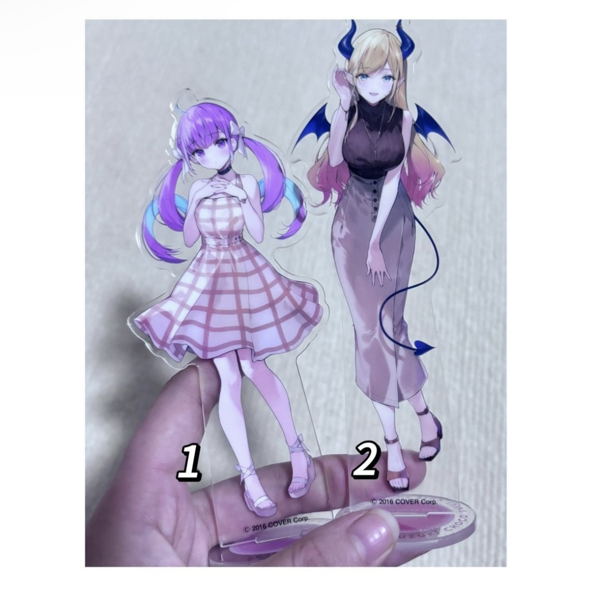 Japan release loose item hololive Minato Aqua acrylic stand anime merch official