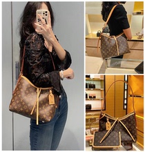 LV / Louis Vuitton Новая женская сумка Carryall Кроссовки сумки M46203