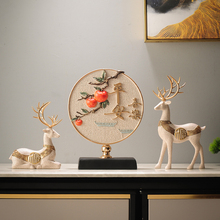 Home decor store repeat customers with over a thousand colors of decorative foyer products entering the door, shoe cabinet, living room, wine cabinet, TV cabinet, lucky deer wealth attracting ornaments, housewarming gifts