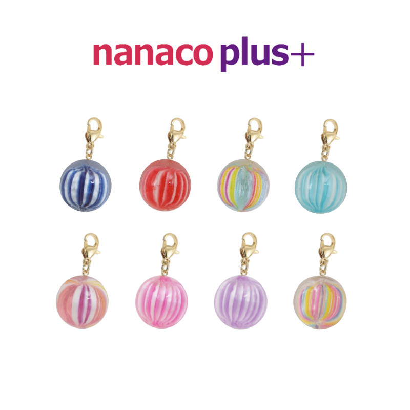 nanaco plus + · Японский кондитерский домик, подвеска в виде леденцового шарика ручной работы, подвеска на застежке-молнии, средняя застежка-омар