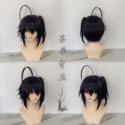 taobao agent 墨染青丝假发定制 小鸟游六花cos假发一件起定做各种人物假毛假发