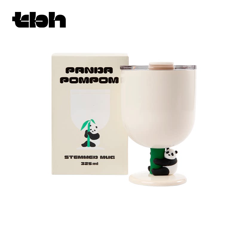 tbh Fauvist home panda Puff слойка с высокими ножками, сопровождающая чашку воды, офисная чашка для воды, подарок в подарочной упаковке