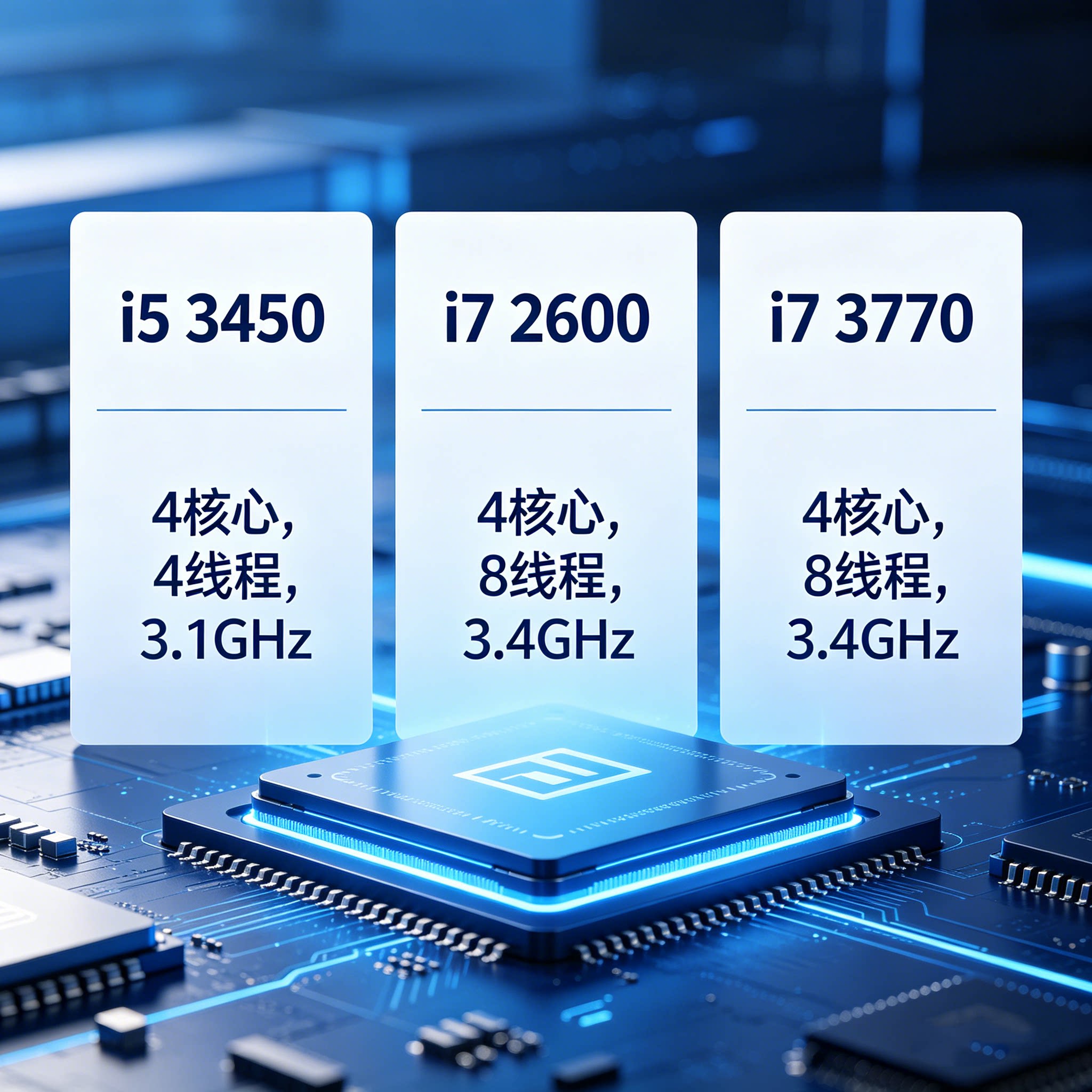 Intel/Intel i5-2320 3450 i7-3770 1155-контактный четырехъядерный процессор с 775-контактным разъемом Q9500