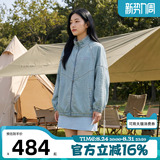 NIKE Женская осенняя джинсовая куртка ASR с вышивкой JKT, маленькая стандартная свободная спортивная куртка IV4962-440