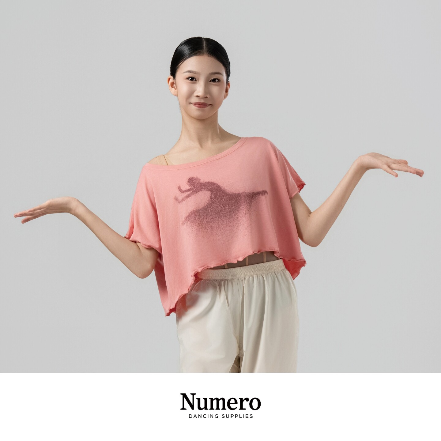 Numero Newman Ballet, балетная футболка для взрослых, женская тренировочная футболка с короткими рукавами, свободный повседневный универсальный топ для женщин