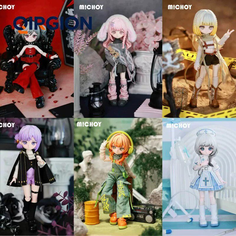 Первая партия точечного пролога судного дня bjd blind box 12 очков подвижная кукла ручной работы веер tide gravity tide play подарочное украшение