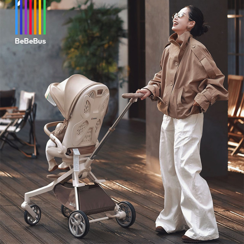 618 большая рекламная акция BeBeBus butterfly baby walking artifact pro легкая складная двусторонняя детская коляска для сидения и лежания
