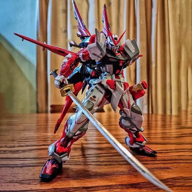 Сборка модели Гандама HG Assault Free Flying Wing Unicorn Red Heresy MG Новорожденный мальчик-механик, игрушка ручной работы