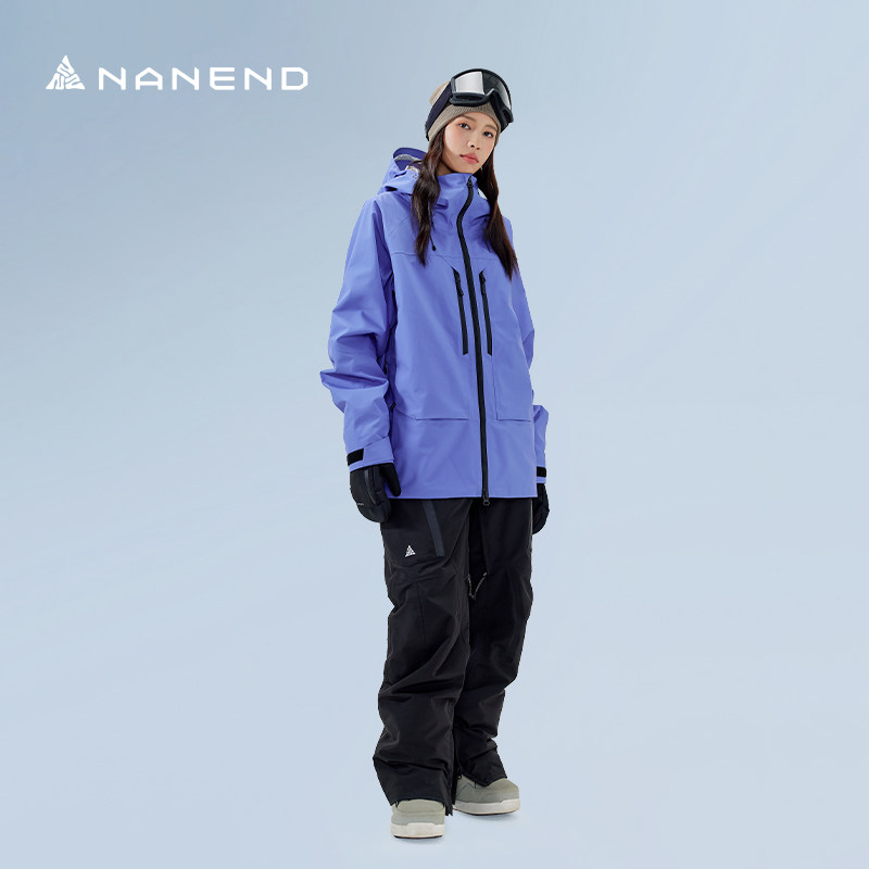 НАНЕНД Нанен новый сноубордический костюм, водонепроницаемый и теплый спасательный костюм для сноуборда, брючный костюм
