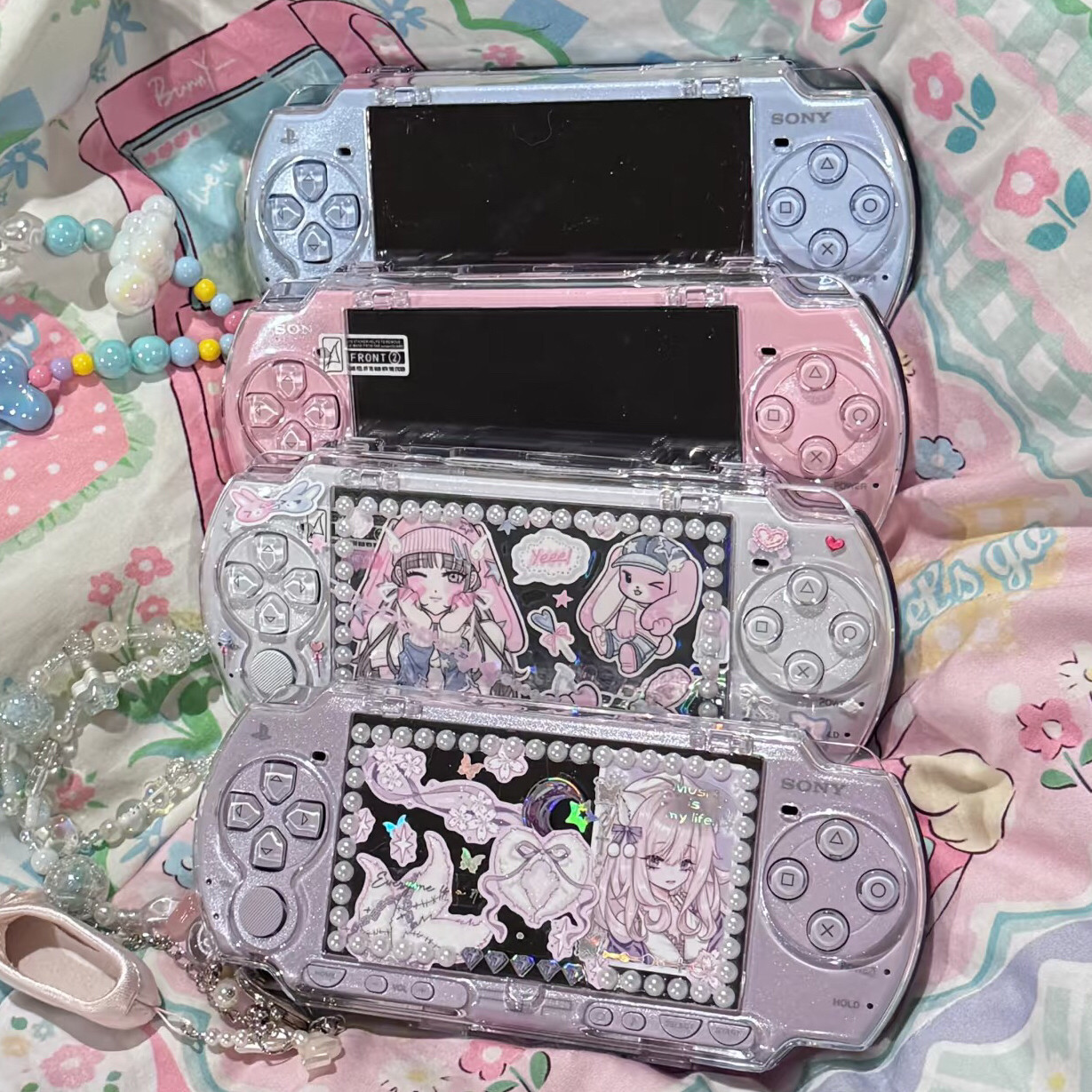 Оригинальная игровая консоль Sony PSP3000 GBA nostalgic arcade FC handheld classic psp2000 pink, подержанная игровая приставка