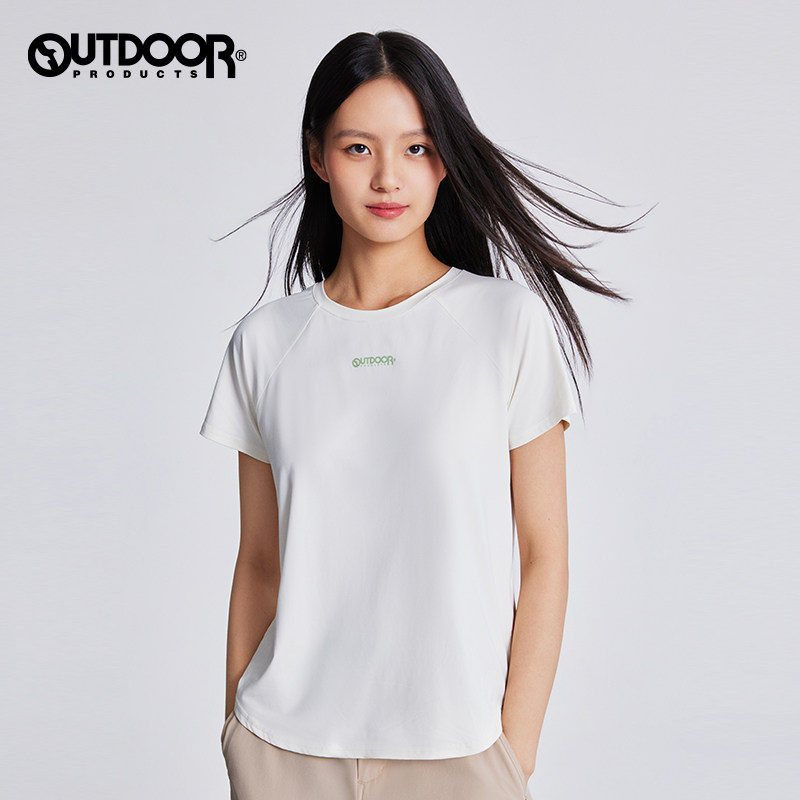 Outdoor Products Spring/Summer New Products Outdoor Sports Cool Hiking Women's Functional Short Sleeve T-shirt Dopamine