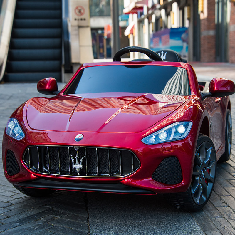 Подлинный детский электромобиль Maserati GranCabrio, полноприводный детский автомобиль с дистанционным управлением, на котором могут сидеть люди