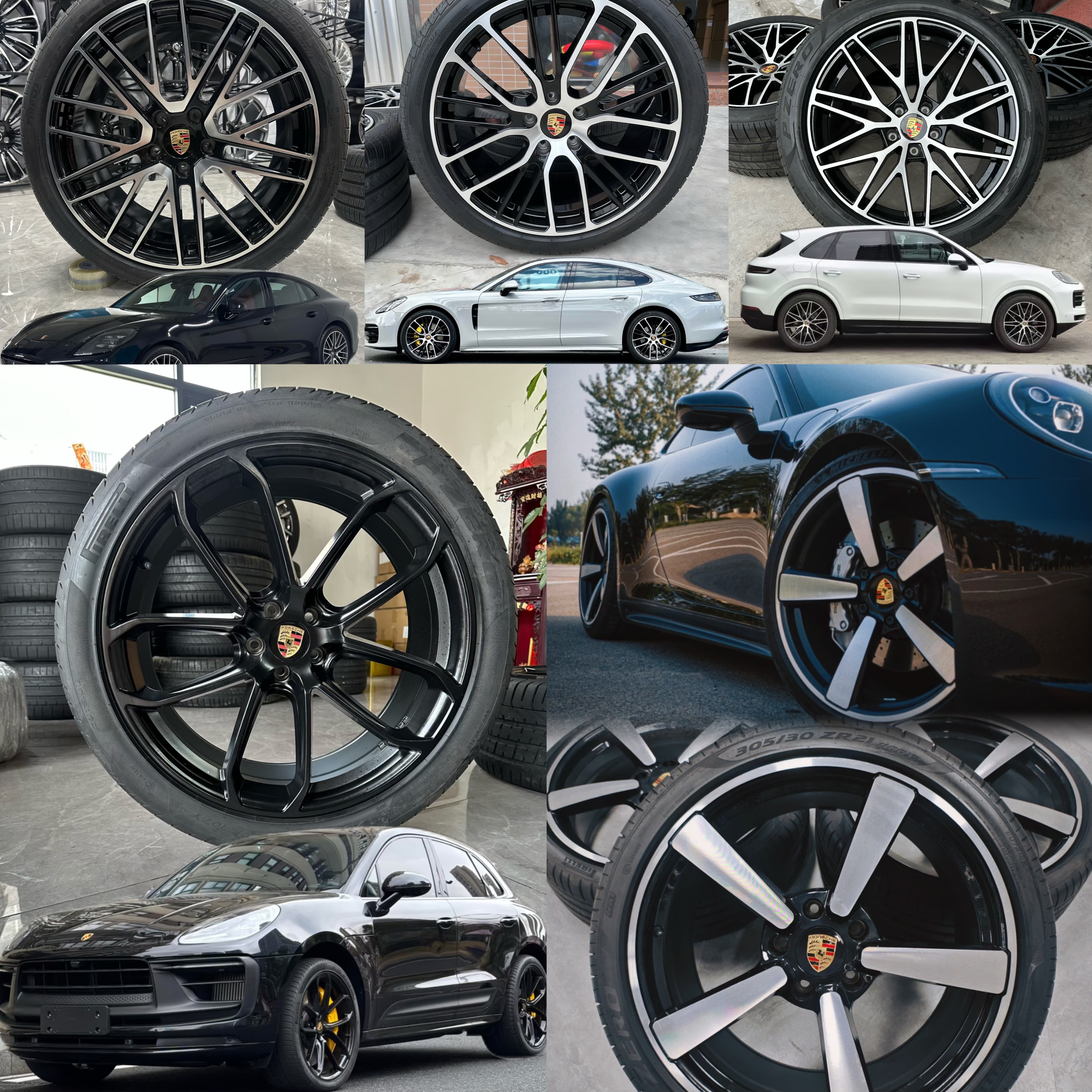 Porsche Cayenne 911 Palamela 718 оригинальные 20/21/22-дюймовые диски macan taycan maca