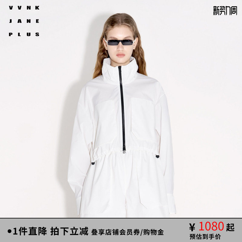 VVNK JANE PLUS летняя новая простая уличная короткая куртка-жакет женский J420377021C