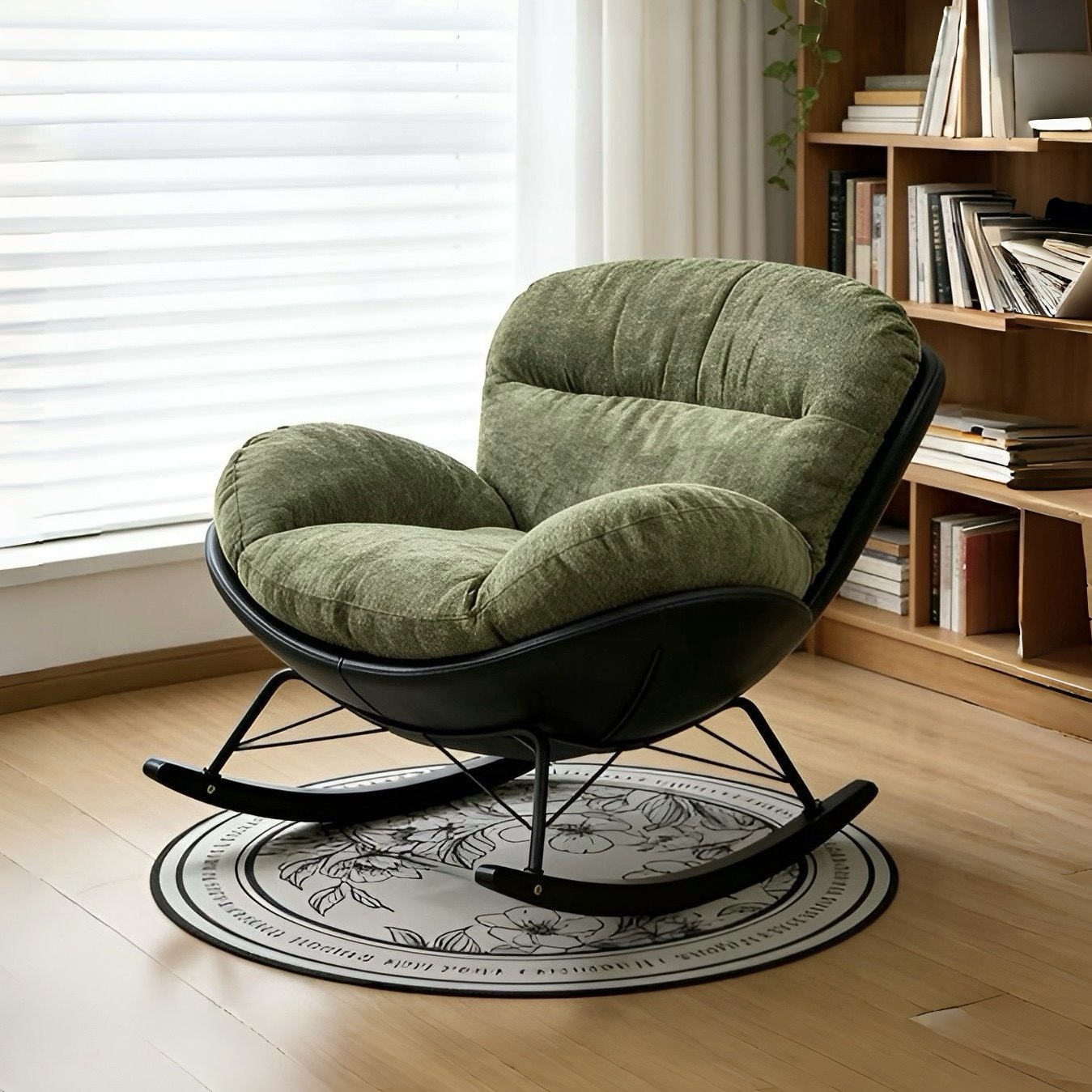 Одноместный диван-кресло для отдыха, гостиная, балкон, кресло для взрослых, сетчатый ленивый диван-качалка знаменитостей, ретро кресло из яичной скорлупы