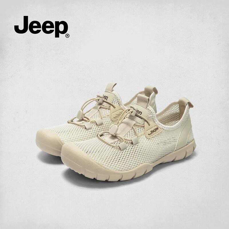 спортивная женская обувь jeep; новинка 2025 года; летняя сетчатая обувь; универсальная дышащая повседневная женская обувь; легкая уличная походная обувь
