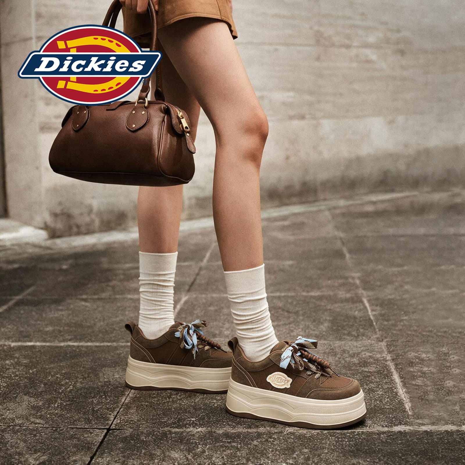 Обувь Dickies на толстой подошве; женская повседневная обувь Maillard в стиле ретро; детская обувь; трендовая универсальная обувь на небольшом каблуке