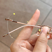 Чистые титановые очки без рамок для близорукости