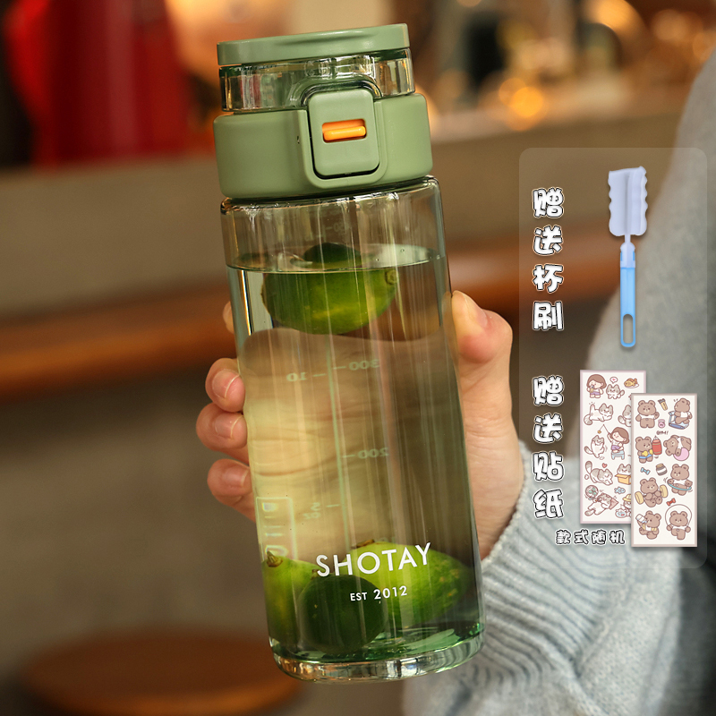 Япония покупает чашку для воды из тритана для мальчиков, высококачественную пластиковую спортивную чашку для женщин, портативную чашку для чая с защитой от падения