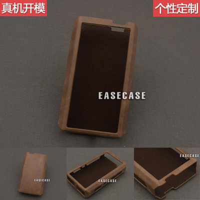 Персонализированный защитный чехол EASECASE A6 для FiiO M17, плеер MP3 из натуральной кожи, коричневый
