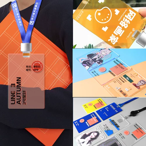 Полно -экрана акриловая рабочая карта рабочая карта рабочая карта настраиваемая карта настраиваемое бренд для грудной клетки бренд бренд пользовательский листинг производство ПВХ