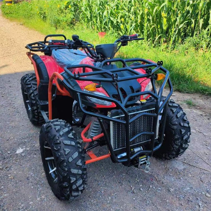 Полноприводный квадроцикл big bull ATV с разделением времени, четырехколесный внедорожный мотоцикл для взрослых, двухтопливный горный вездеход Zongshen