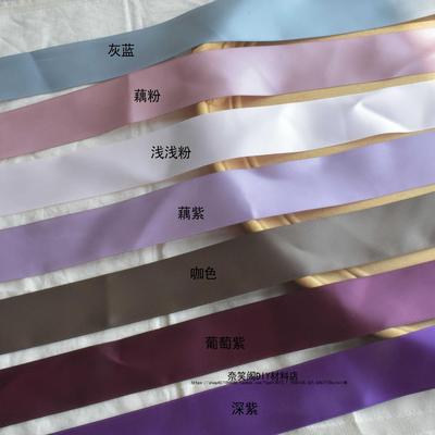 taobao agent 38mm手工DIY丝带饰品蝴蝶结丝带双面高品质丝带满包邮