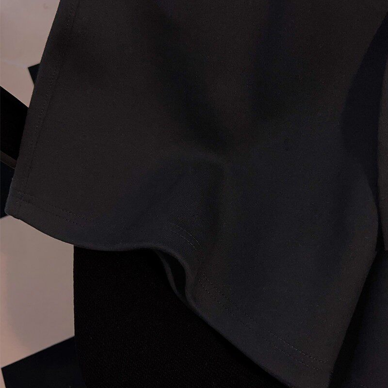 Модные однотонные простые спортивные шорты American high street vibe, мужские летние повседневные прямые брюки с пятью точками наклона
