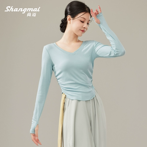 Современная классическая танцующая футболка, облегающий крой, короткий рукав