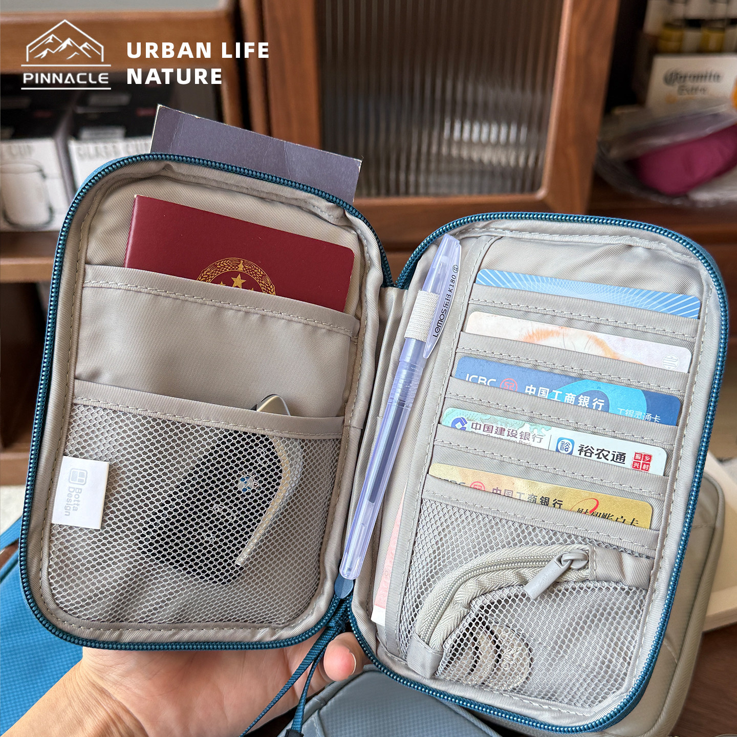 Japan travel RFID противоугонная идентификационная сумка swipe ID, посадочный талон, сумка для паспорта, сумка для карт памяти за границей, держатель для паспорта, защитный чехол