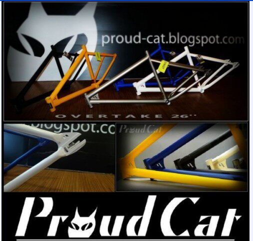 Taiwan proud cat fixedgear overgate‘26 fgfs с термообработанной рамой для защиты от мертвых мух