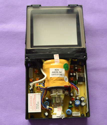 4-дюймовый черно-белый модульный дисплей видеодомофона CRT, дисплей визуального расширения, дисплей расширения внутренней связи здания