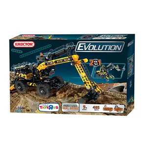 [Meccano-Erector 金属拼装玩具Evolution系列6023892二合一]