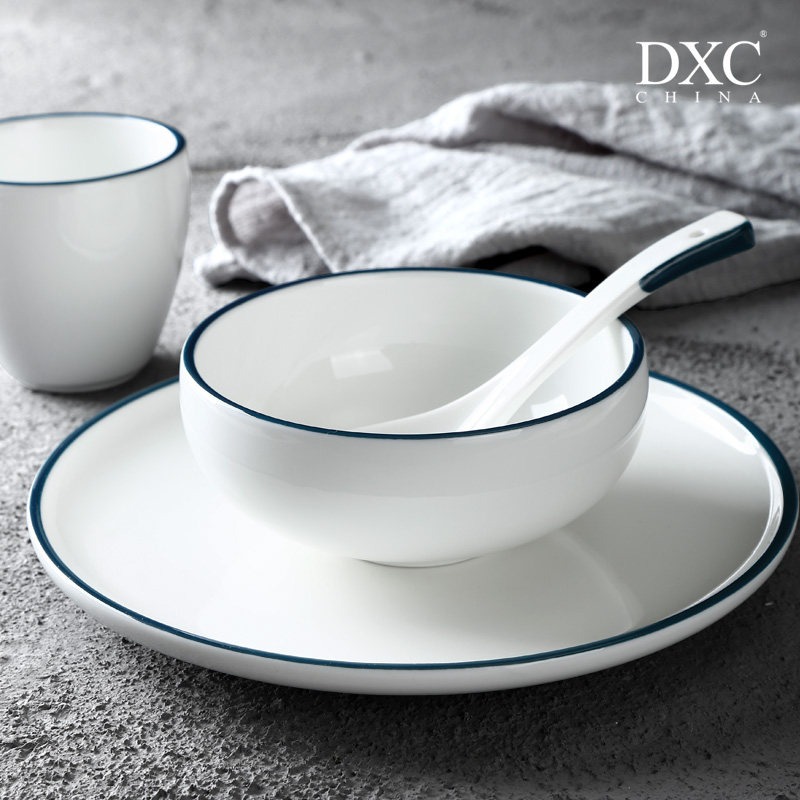 Набор посуды для ресторана отеля DXC, столешница из четырех предметов