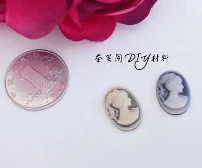 taobao agent 美人头树脂浮雕美人头 手工花盘diy发饰材料满包邮