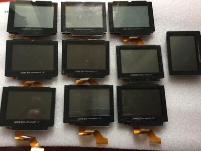 Лечение Nintendo GBASP Disassembly LCD!Оригинальная Полли Прин