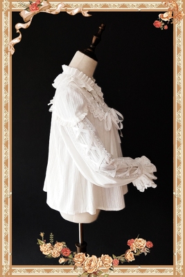 taobao agent 【Infanta.婴梵塔】现货LOLITA* 暖暖奶茶 * 棉布衬衣内搭