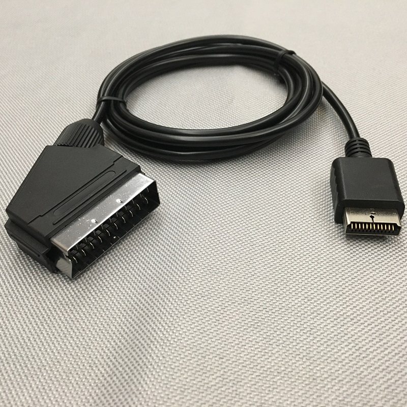 Игровая консоль Sony PS1/PS2/PS3 RGB SCART broom head подключена к линии контроля цвета в соответствии с европейскими и японскими правилами