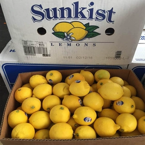 Sunkist лимонный свежий 140 шт. 113 шт. импортные фрукты, бесплатная доставка, оригинальная коробка, 32-37 фунтов, собирайте и открывайте товары