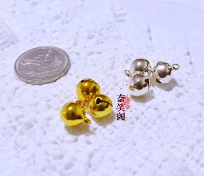 taobao agent DIY饰品配件材料纯铜铃铛手工小铃铛手链脚链配件lolitaDIY满包邮