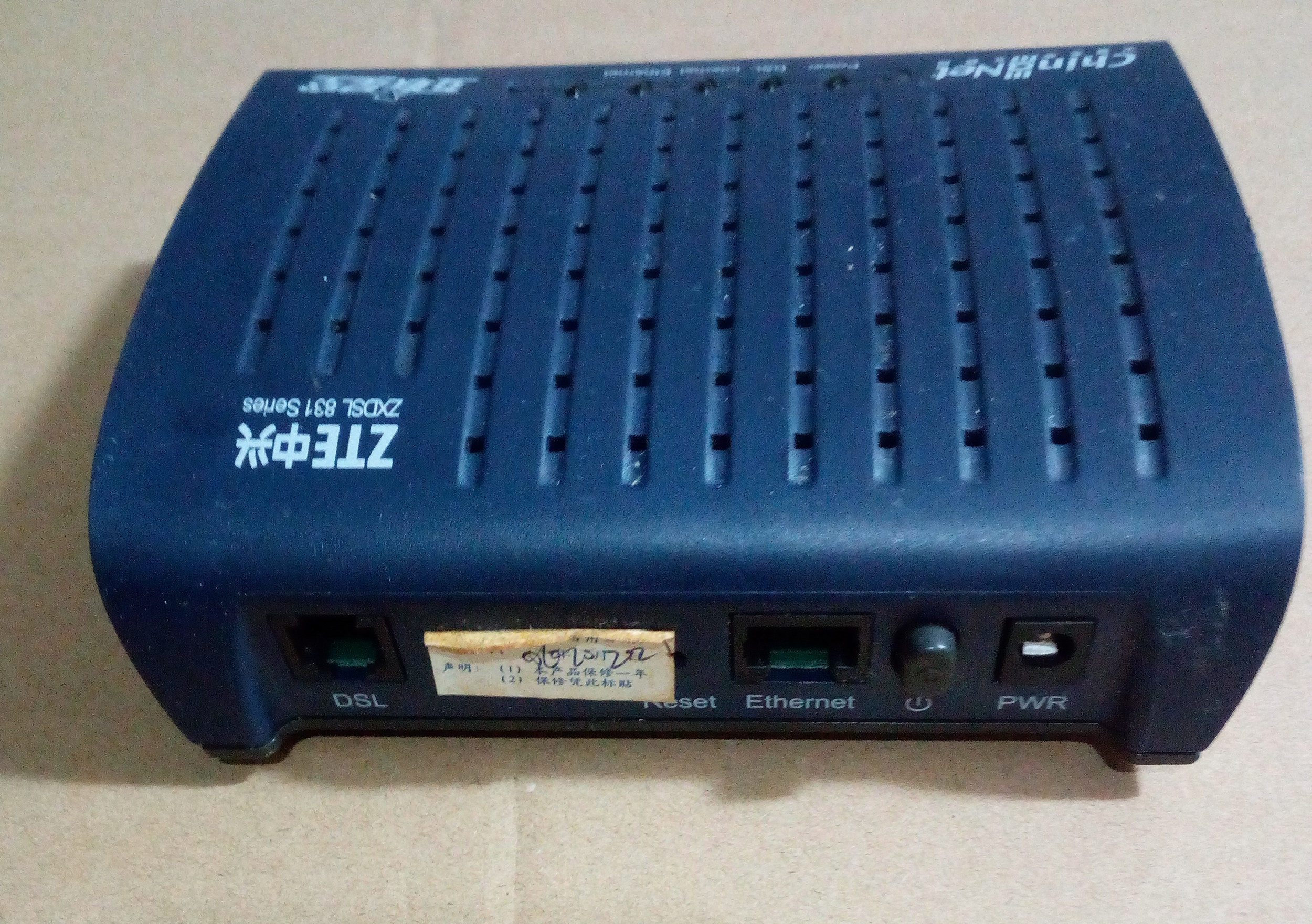 Комплектация ZTE ZTE ZXDSL 831II ADSL широкополосный CAT ADSL МОДЕМ модем-модем